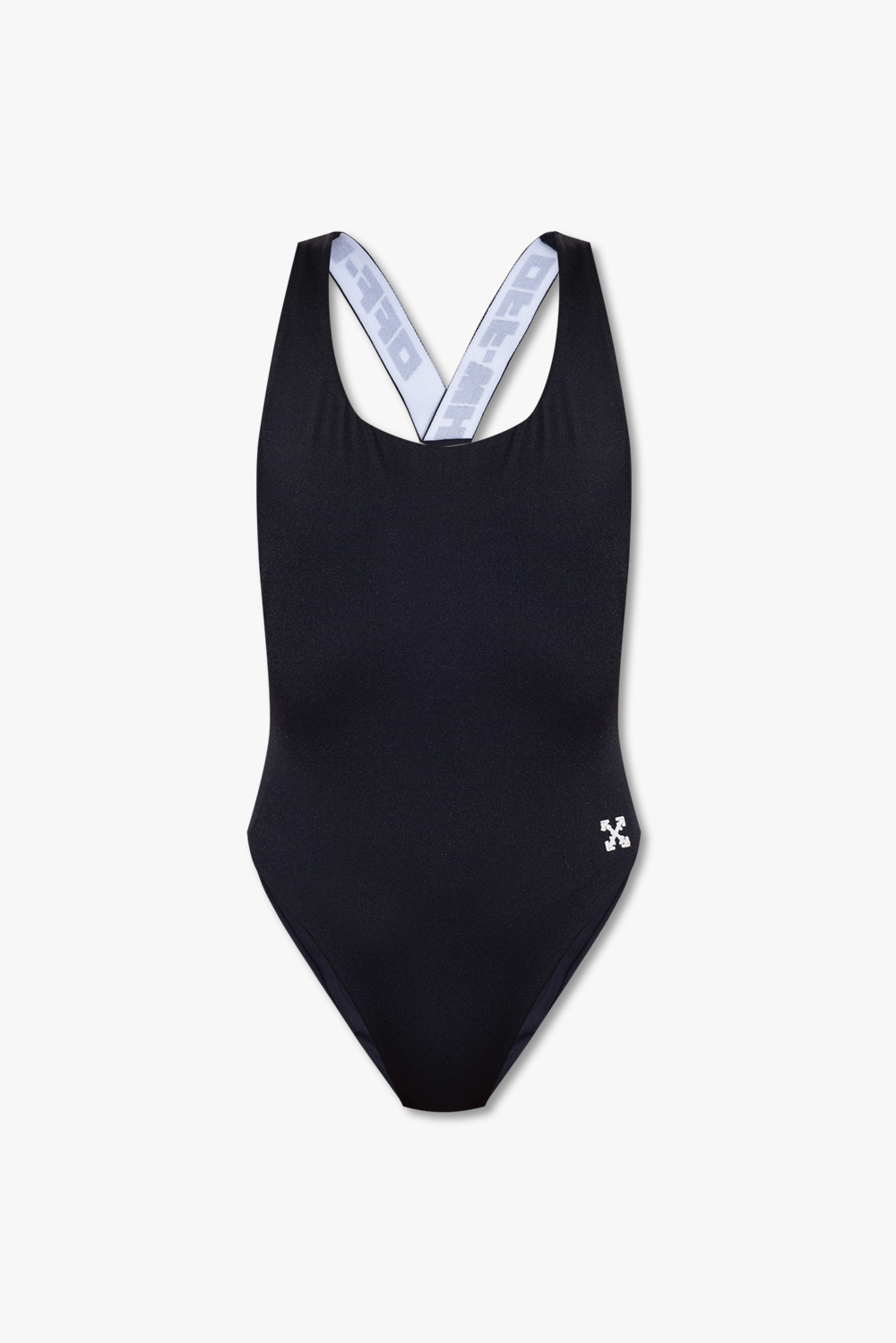 OFF-WHITE ワンショルタ ヒキニ OWFE012C99FAB002 1001 One-piece swimsuit Off-White - SchaferandweinerShops AG